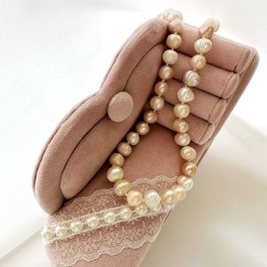 Fresh water Pearls Length =43.cm or 17 inch. Average pearls size = 7 mm